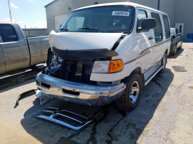 2B6HB11X5WK159915 - 1998 DODGE RAM VAN B1500  photo 2