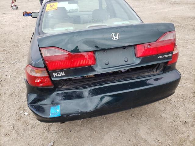 1HGCG165XYA002041 - 2000 HONDA ACCORD EX GREEN photo 9