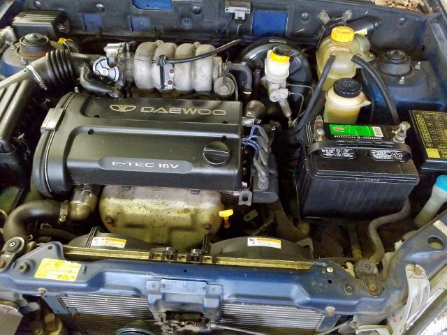 KLATA226X1B625638 - 2001 DAEWOO LANOS S  foto 7
