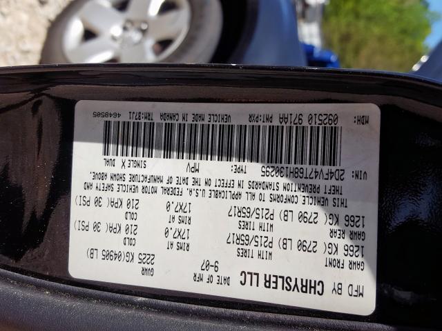 2D4FV47T68H130295 - 2008 DODGE MAGNUM  photo 10