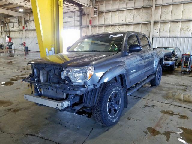 3TMLU4EN1FM195447 - 2015 TOYOTA TACOMA DOUBLE CAB  照片 2