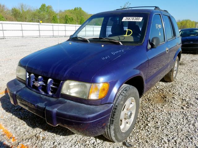 KNDJB7232W5561830 - 1998 KIA SPORTAGE  photo 2