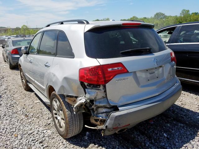 2HNYD28479H527630 - 2009 ACURA MDX TECHNOLOGY  photo 3