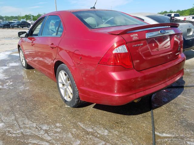 3FAHP0JG9BR102755 - 2011 FORD FUSION SEL  photo 3