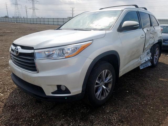 5TDJKRFH7ES018600 - 2014 TOYOTA HIGHLANDER XLE  ფოტო 2