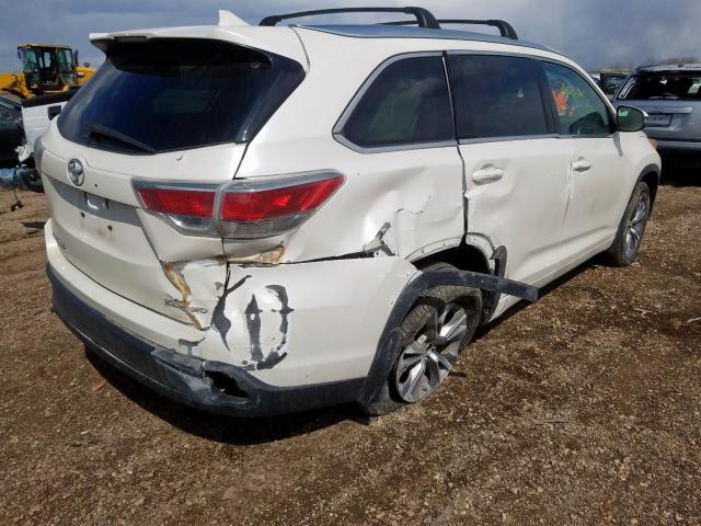 5TDJKRFH7ES018600 - 2014 TOYOTA HIGHLANDER XLE  ფოტო 4