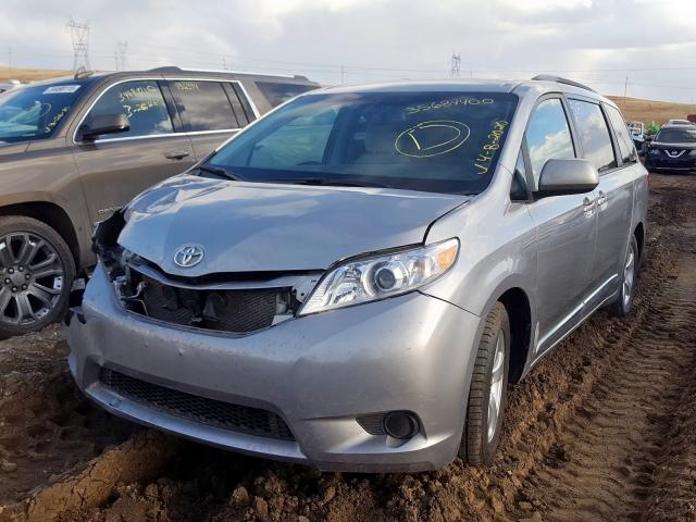 5TDKK3DC5FS567383 - 2015 TOYOTA SIENNA LE  photo 2