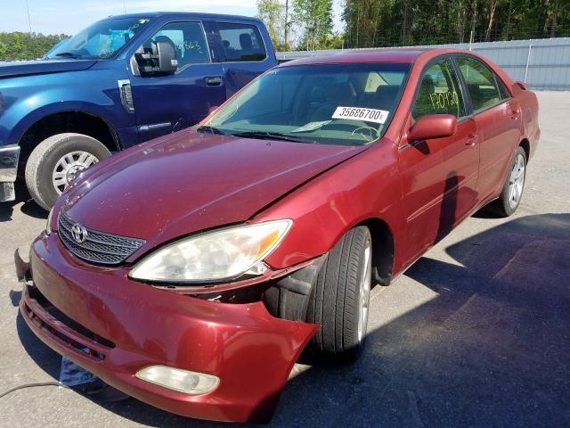 4T1BE32K23U191648 - 2003 TOYOTA CAMRY LE  photo 2