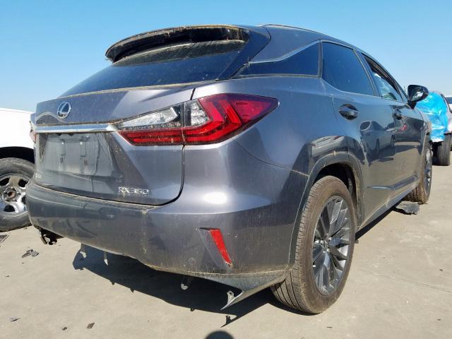 2T2ZZMCA3HC048002 - 2017 LEXUS RX 350 BASE  photo 4