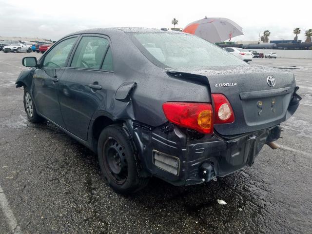 2T1BU4EE2AC423422 - 2010 TOYOTA COROLLA BASE  photo 3