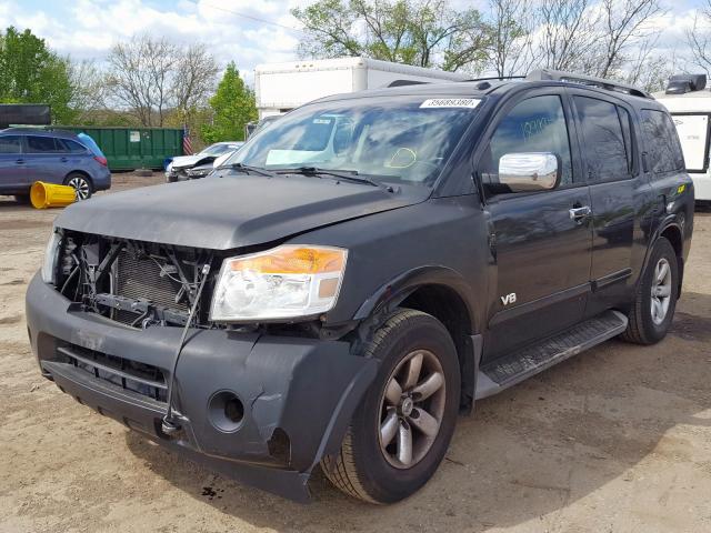 5N1BA08C08N602167 - 2008 NISSAN ARMADA SE  photo 2