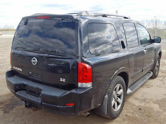 5N1BA08C08N602167 - 2008 NISSAN ARMADA SE  photo 4