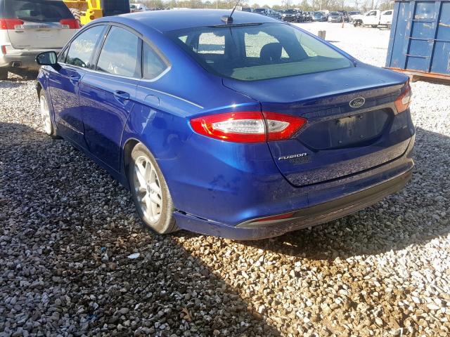 3FA6P0H7XFR167617 - 2015 FORD FUSION SE  photo 3