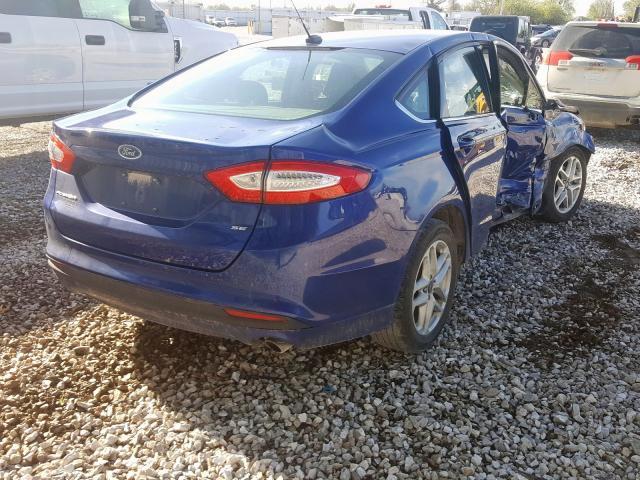 3FA6P0H7XFR167617 - 2015 FORD FUSION SE  photo 4