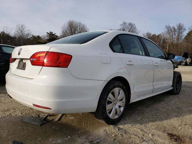 3VW2K7AJ5DM362568 - 2013 VOLKSWAGEN JETTA BASE Սպիտակ լուսանկար 4