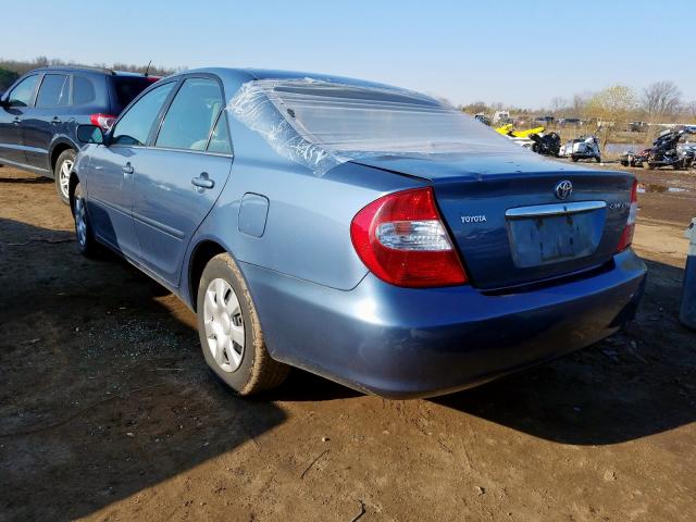 4T1BE32K03U772162 - 2003 TOYOTA CAMRY LE  photo 3