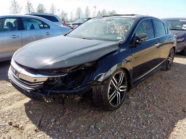 1HGCR3F95HA020598 - 2017 HONDA ACCORD TOURING  photo 2