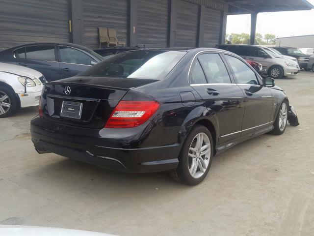 WDDGF4HB5CA671467 - 2012 MERCEDES-BENZ C 250  photo 4