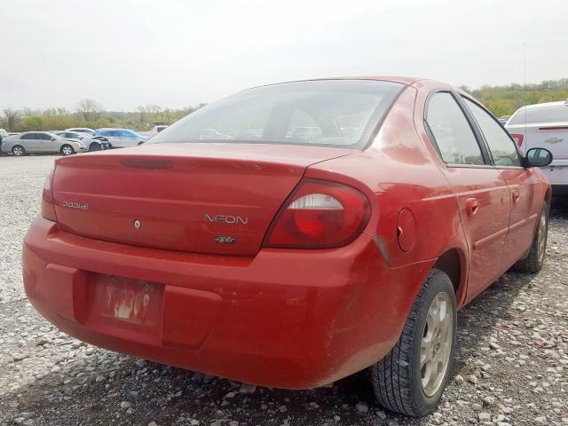 1B3ES56C65D242646 - 2005 DODGE NEON SXT  photo 4