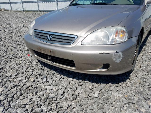 2HGEJ6682YH909210 - 2000 HONDA CIVIC EX  photo 9