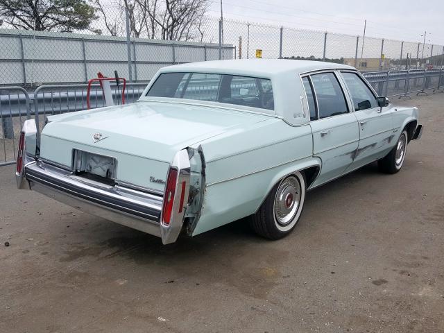 1G6AD6997B9199143 - 1981 CADILLAC DEVILLE  photo 4