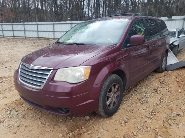 2A8HR54P68R838783 - 2008 CHRYSLER TOWN & COU TOURING 勃艮第红 照片 2