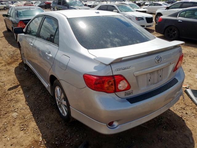 2T1BU4EE4AC420652 - 2010 TOYOTA COROLLA BASE  photo 3