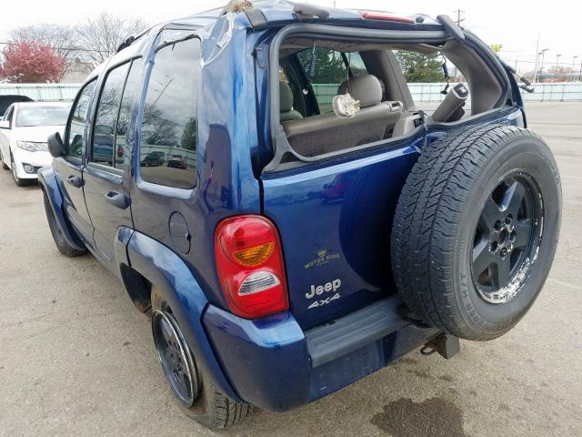 1J4GL58K83W582787 - 2003 JEEP LIBERTY LIMITED  photo 3