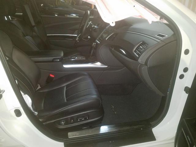 JH4KC2F9XJC000202 - 2018 ACURA RLX SPORT HYBRID ADVANCE WHITE photo 5