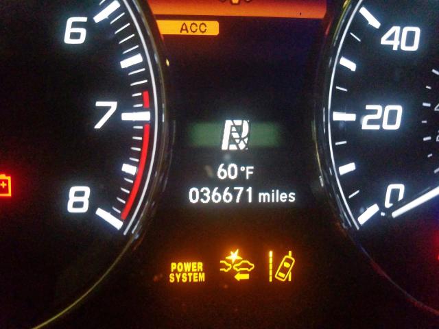 JH4KC2F9XJC000202 - 2018 ACURA RLX SPORT HYBRID ADVANCE WHITE photo 8