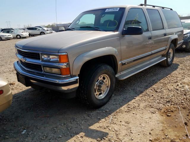 1GNGK26J6XJ394698 - 1999 CHEVROLET SUBURBAN K2500  photo 2