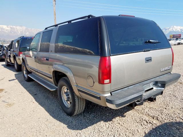 1GNGK26J6XJ394698 - 1999 CHEVROLET SUBURBAN K2500  photo 3