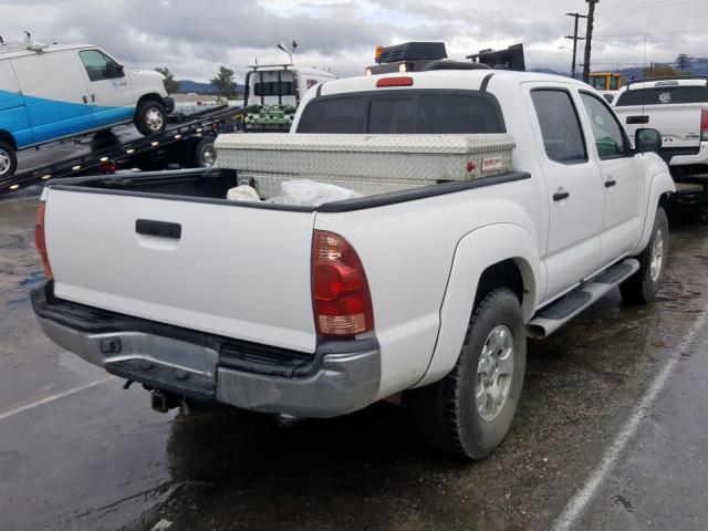 5TELU42N85Z134568 - 2005 TOYOTA TACOMA DOUBLE CAB  照片 4
