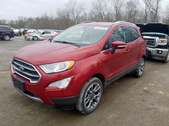 MAJ6P1WL4JC211396 - 2018 FORD ECOSPORT TITANIUM  photo 2