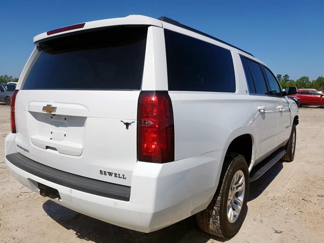 1GNSCHKCXKR173388 - 2019 CHEVROLET SUBURBAN C1500 LT  photo 4