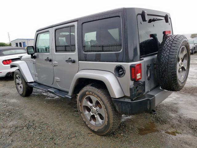 1C4HJWEGXJL930299 - 2018 JEEP WRANGLER UNLIMITED SAHARA  photo 3