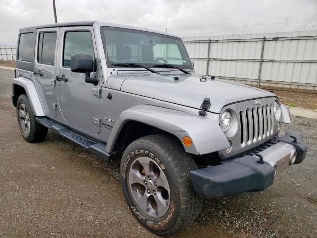 1C4HJWEG8JL930298 - 2018 JEEP WRANGLER UNLIMITED SAHARA  photo 1