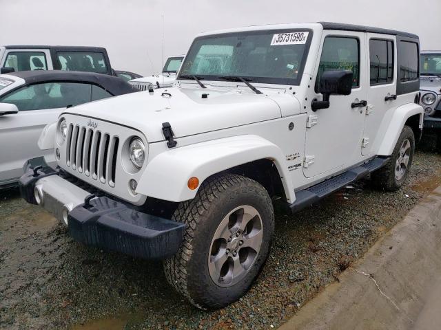 1C4HJWEG3JL937983 - 2018 JEEP WRANGLER UNLIMITED SAHARA  photo 2