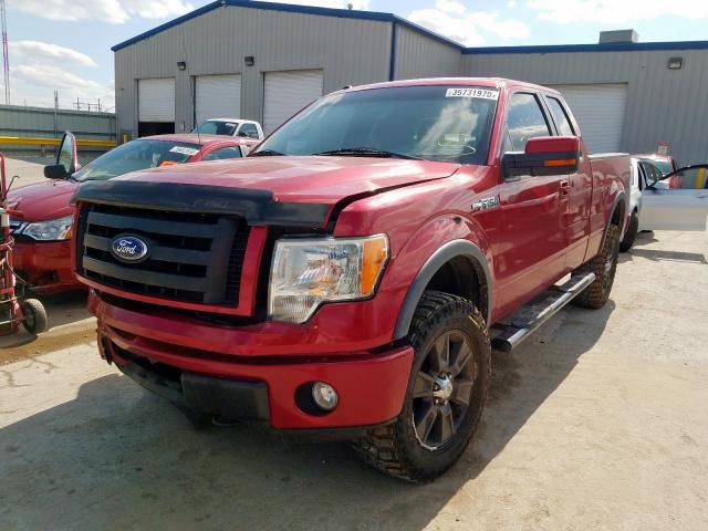 1FTFX1EV9AKA27011 - 2010 FORD F150 SUPER CAB  photo 2