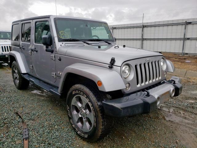 1C4HJWEGXJL920615 - 2018 JEEP WRANGLER UNLIMITED SAHARA  photo 1