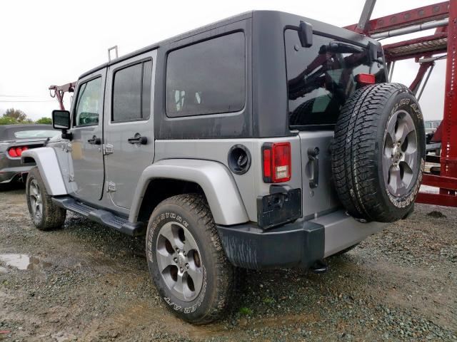 1C4HJWEGXJL920615 - 2018 JEEP WRANGLER UNLIMITED SAHARA  photo 3