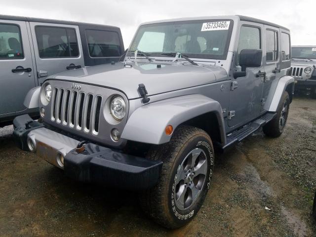 1C4HJWEG3JL924182 - 2018 JEEP WRANGLER UNLIMITED SAHARA  photo 2