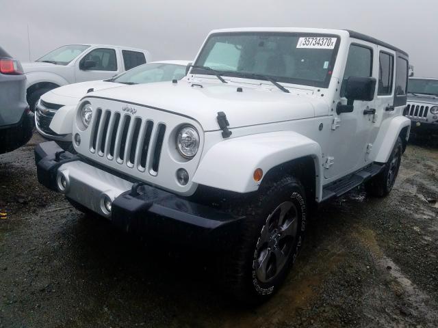 1C4HJWEG4JL938026 - 2018 JEEP WRANGLER UNLIMITED SAHARA  photo 2