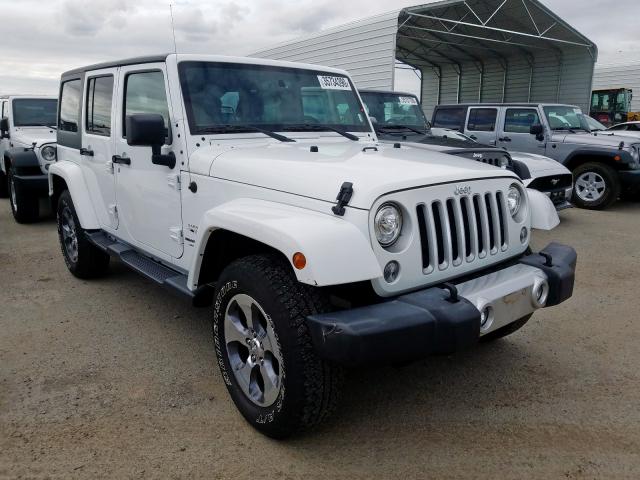 1C4HJWEG4JL918357 - 2018 JEEP WRANGLER UNLIMITED SAHARA  photo 1