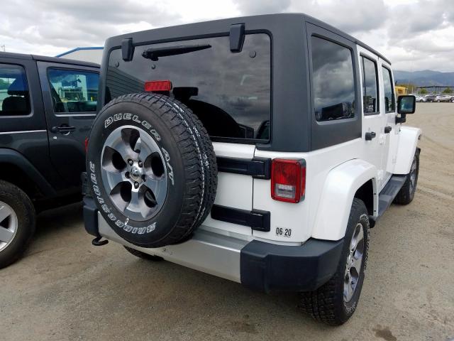 1C4HJWEG4JL918357 - 2018 JEEP WRANGLER UNLIMITED SAHARA  photo 4