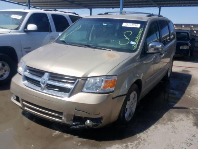 2D8HN54X38R684053 - 2008 DODGE GRAND CARAVAN SXT  photo 2