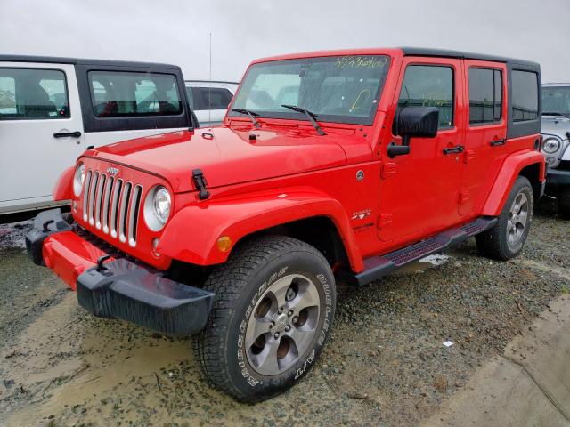 1C4HJWEG3JL921864 - 2018 JEEP WRANGLER UNLIMITED SAHARA  ფოტო 2