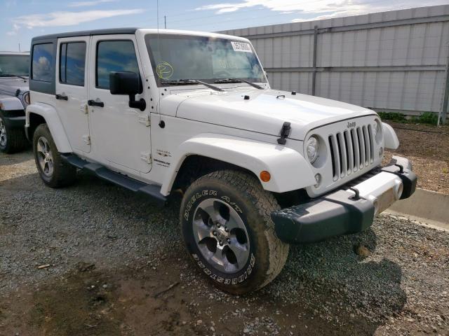 1C4HJWEG9JL920637 - 2018 JEEP WRANGLER UNLIMITED SAHARA  photo 1