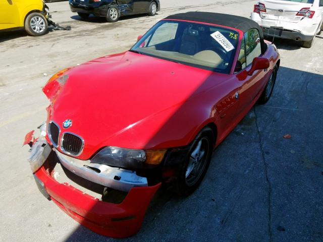 4USCH7323WLE07469 - 1998 BMW Z3 1.9  photo 2