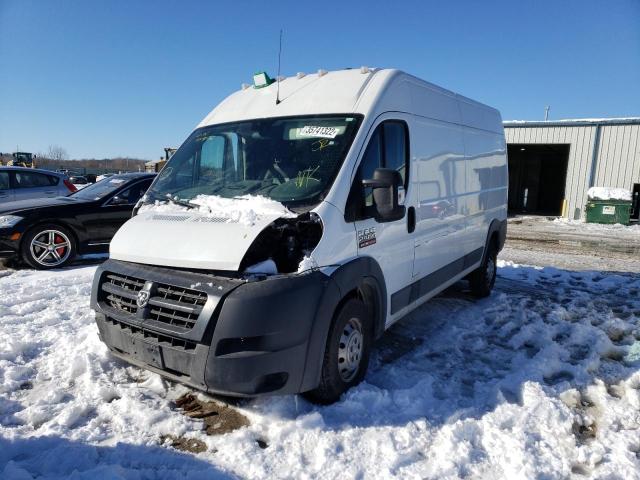 3C6TRVDG7GE101875 - 2016 RAM PROMASTER 2500 HIGH WHITE photo 2